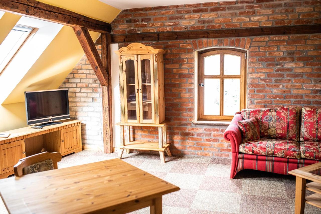 Falkenwohnung Gommern Buitenkant foto